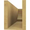 Ekena Millwork 6in. W x 8in. H x 28in. L Alpine Woodgrain TimberThane Rafter Tail, Primed Tan RFTUR06X08X28ALPRCPR - alternate 2